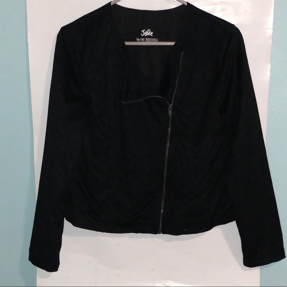 Black zip up